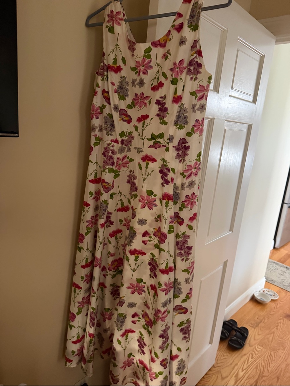 Floral Cotton 100 % cotton size 8 floral dress